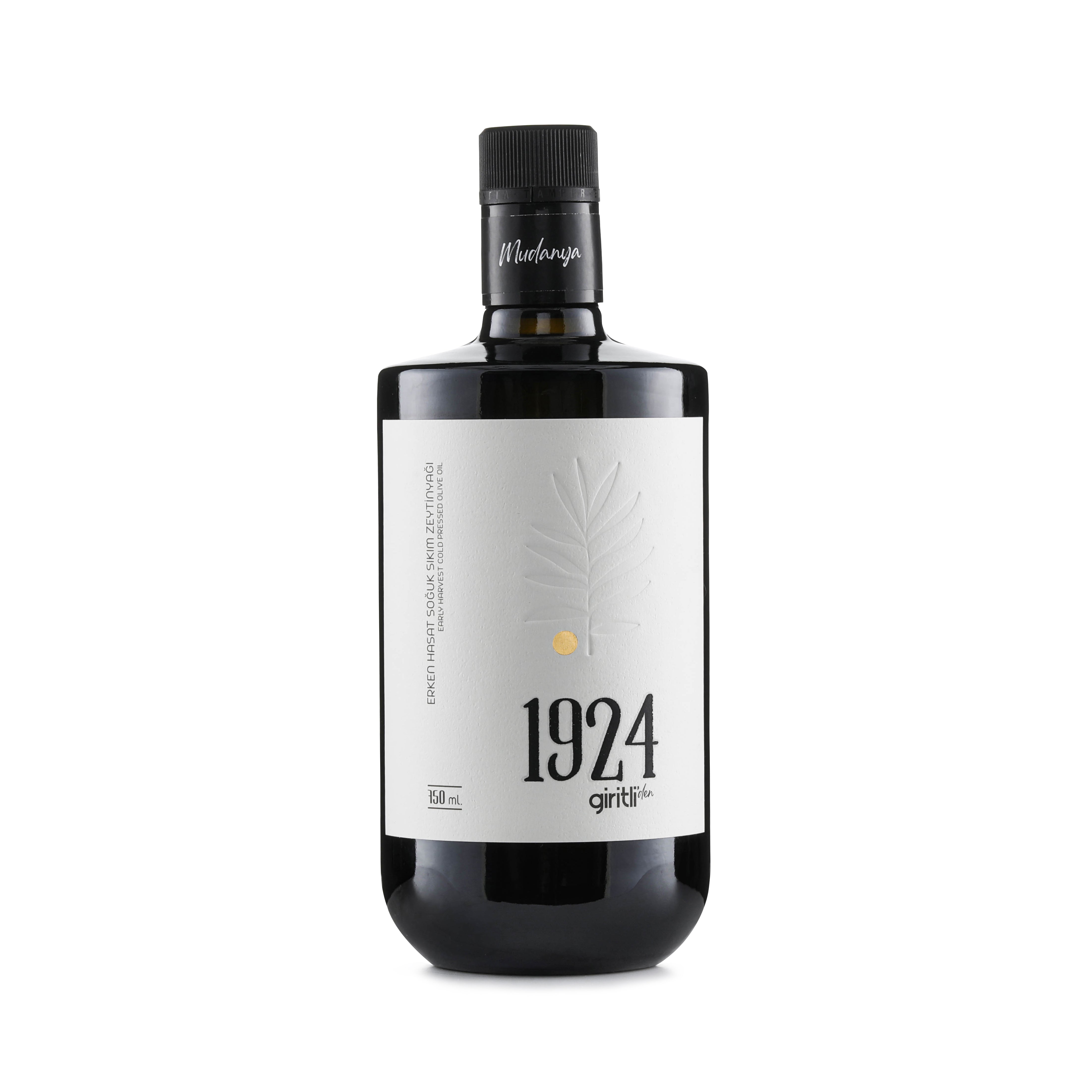 SET 6: 750 ml (Special Glass Bottle) + 500 ml (Tin Package) Premium Olive Oil