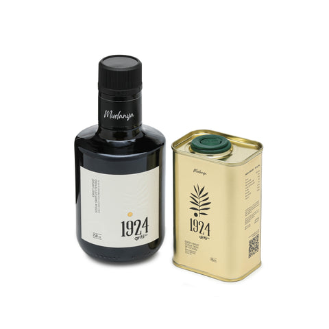 SET 5: 250 ml (Özel Cam Şişe) + 175 ml (Teneke Ambalaj) Premium Zeytinyağı