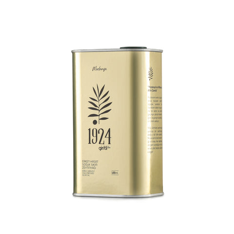 Erken Hasat Premium Natürel Sızma Zeytinyağı – 500 ml (Teneke Ambalaj)