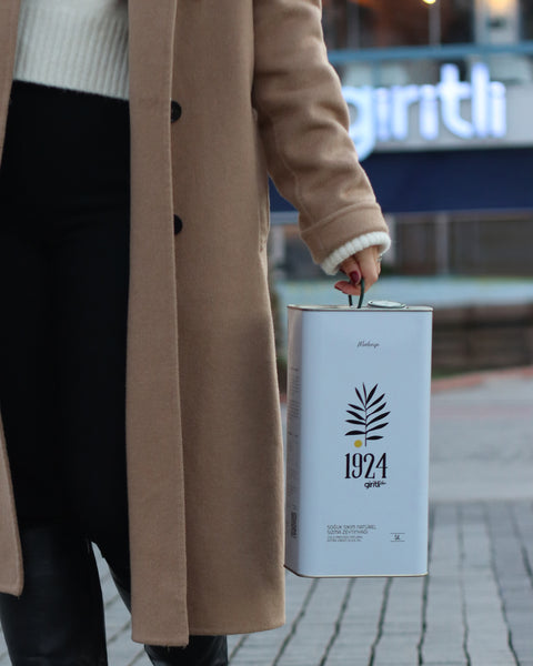 Olgun Hasat Premium Natürel Sızma Zeytinyağı – 5 LT (Teneke Ambalaj)