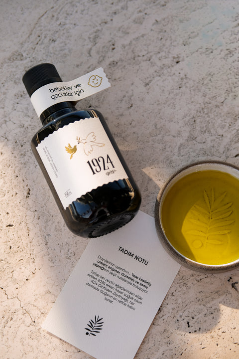 Erken Hasat Premium Natürel Sızma Zeytinyağı – 250 ml (Bebekler ve Çocuklar için)