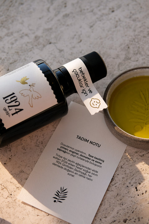 Erken Hasat Premium Natürel Sızma Zeytinyağı – 250 ml (Bebekler ve Çocuklar için)