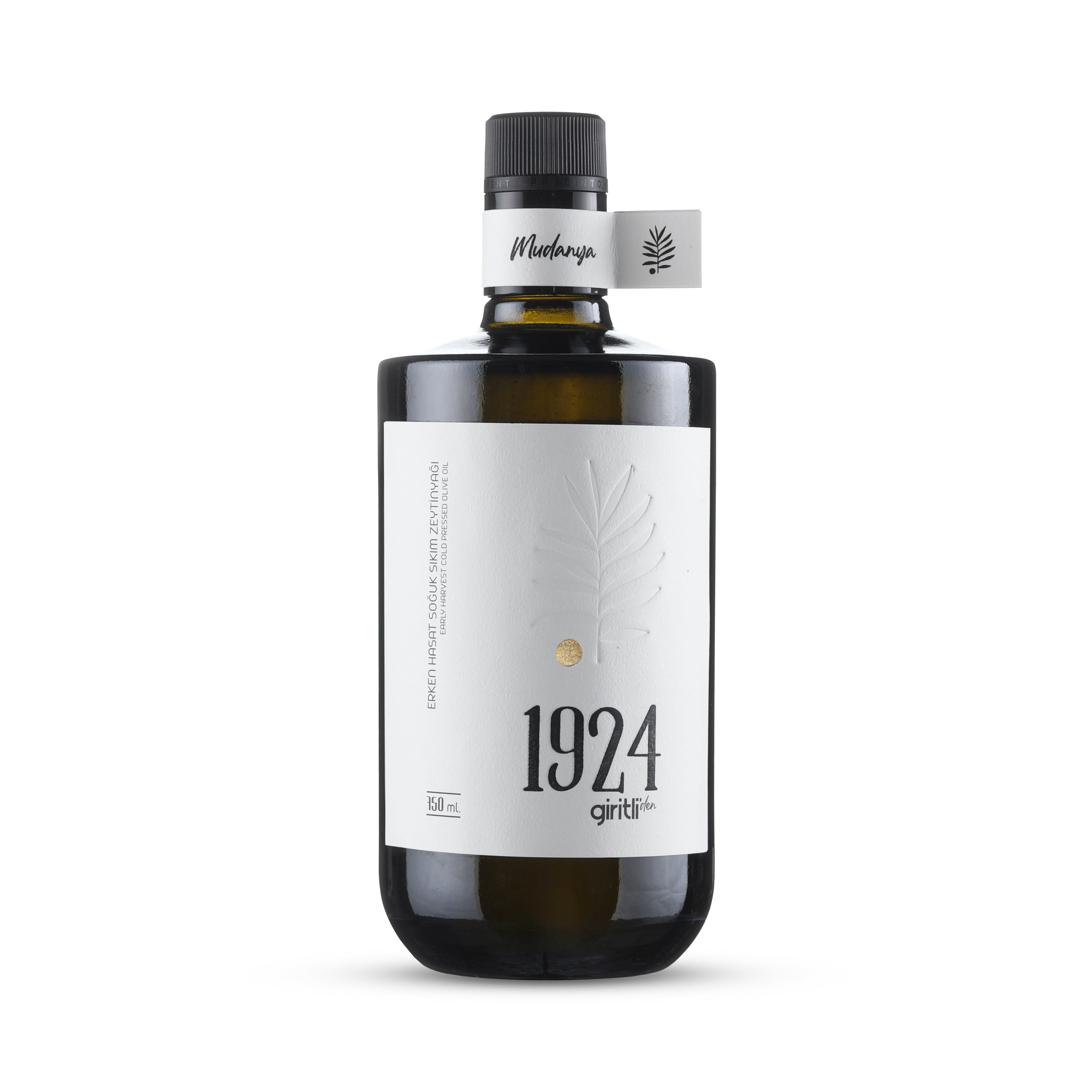 Erken Hasat Premium Natürel Sızma Zeytinyağı – 750 ml (Özel Cam Şişe)