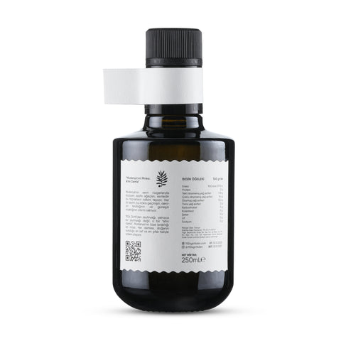 Erken Hasat Premium Natürel Sızma Zeytinyağı – 250 ml (Özel Cam Şişe)